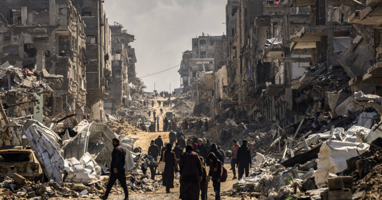 Alarmed by Trump’s Gaza Plan, Arab Leaders Brainstorm on Their Own