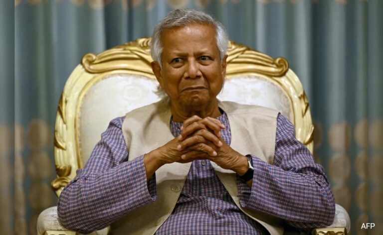 No Plans To Ban Sheikh Hasina’s Awami League, Says Muhammad Yunus