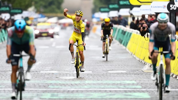 Slovenian rider Tadej Pogačar defends Tour de France title, winning for 4th time overall