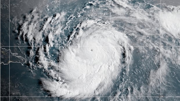 ‘Formidable’ Hurricane Erin weakens to Category 4 storm in Caribbean